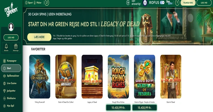Mr Green Casino